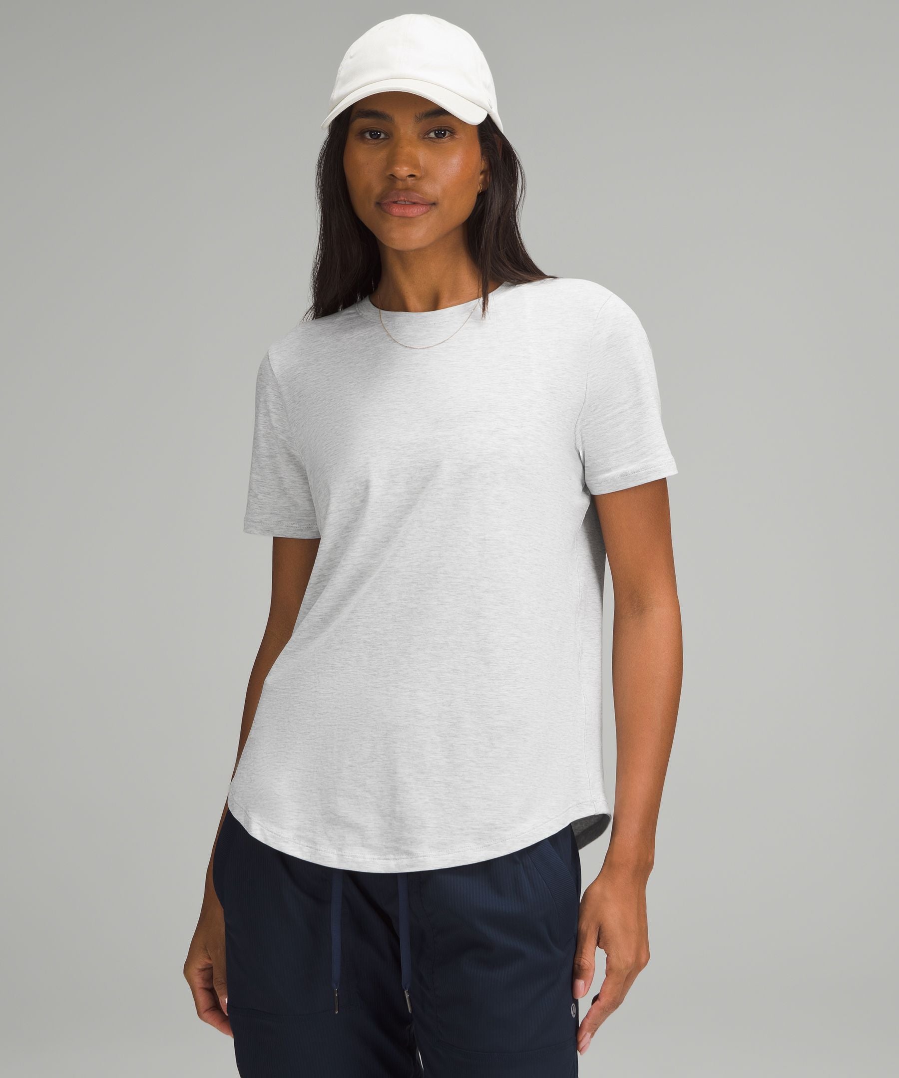Lululemon Love Crewneck T-Shirt Heathered Core Ultra Light Grey
