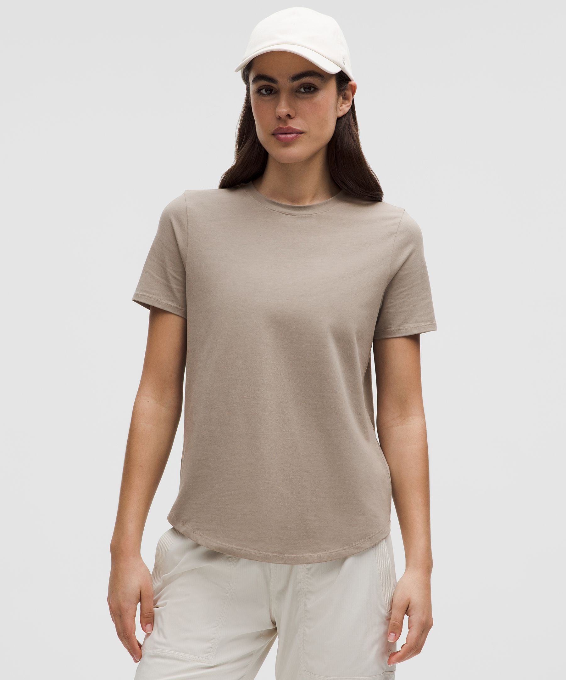 Lululemon Love Crewneck T-Shirt Warm Ash Grey