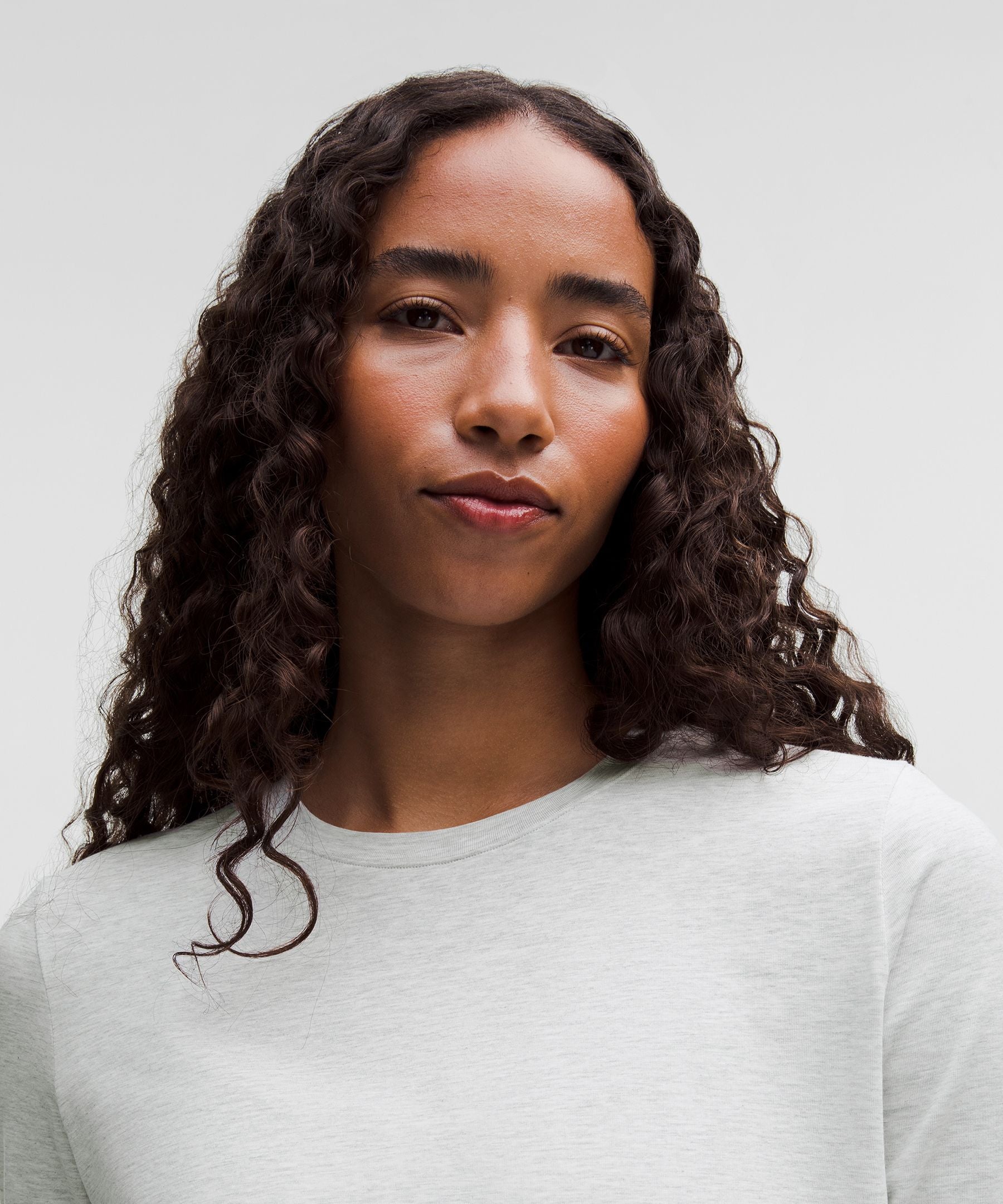 Lululemon Love Long-Sleeve Shirt Heathered Core Ultra Light Grey
