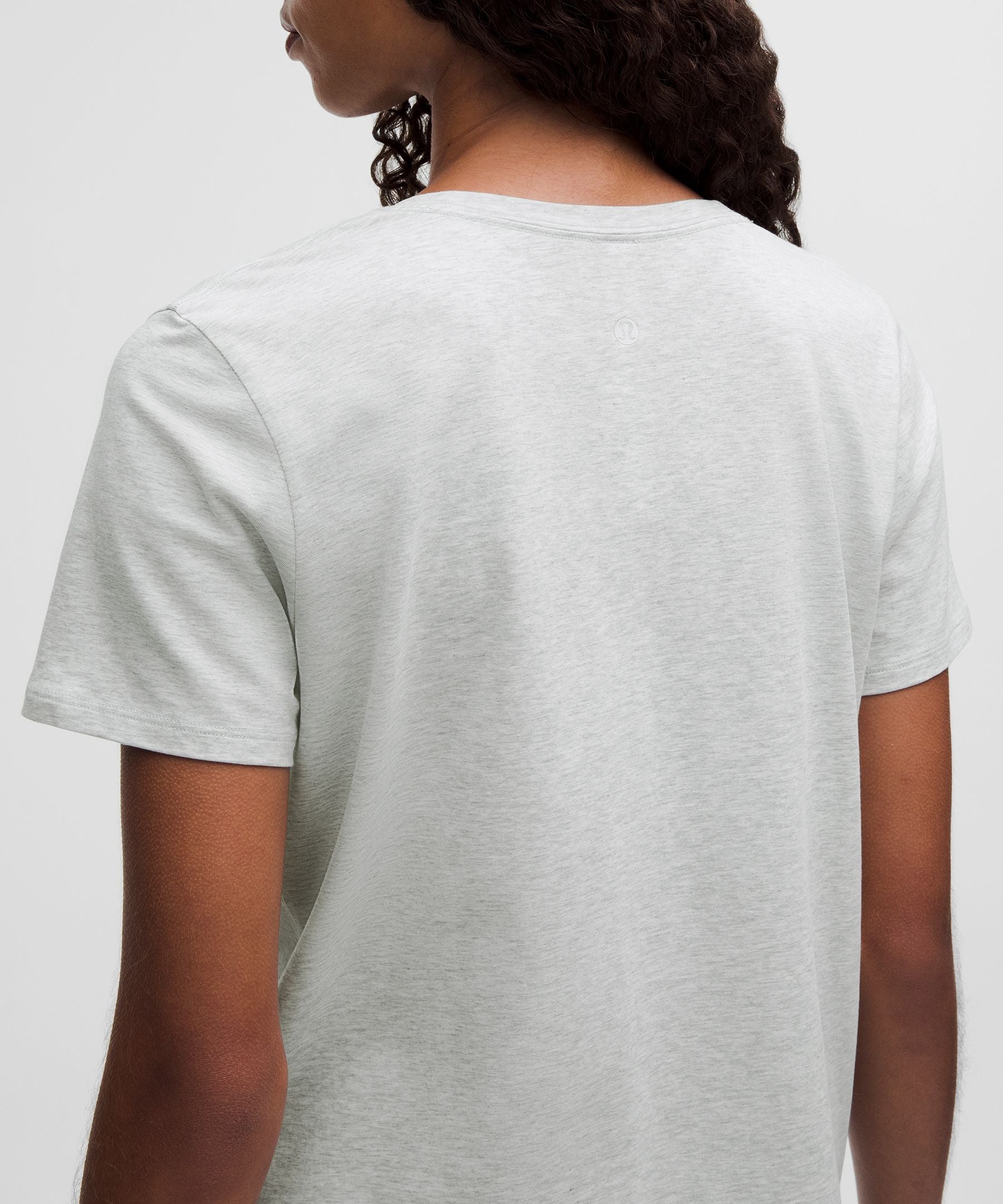 Lululemon Love V-Neck T-Shirt Heathered Core Ultra Light Grey