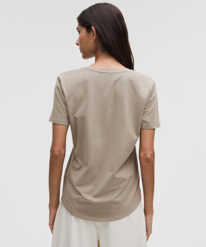 Lululemon Love V-Neck T-Shirt Warm Ash Grey