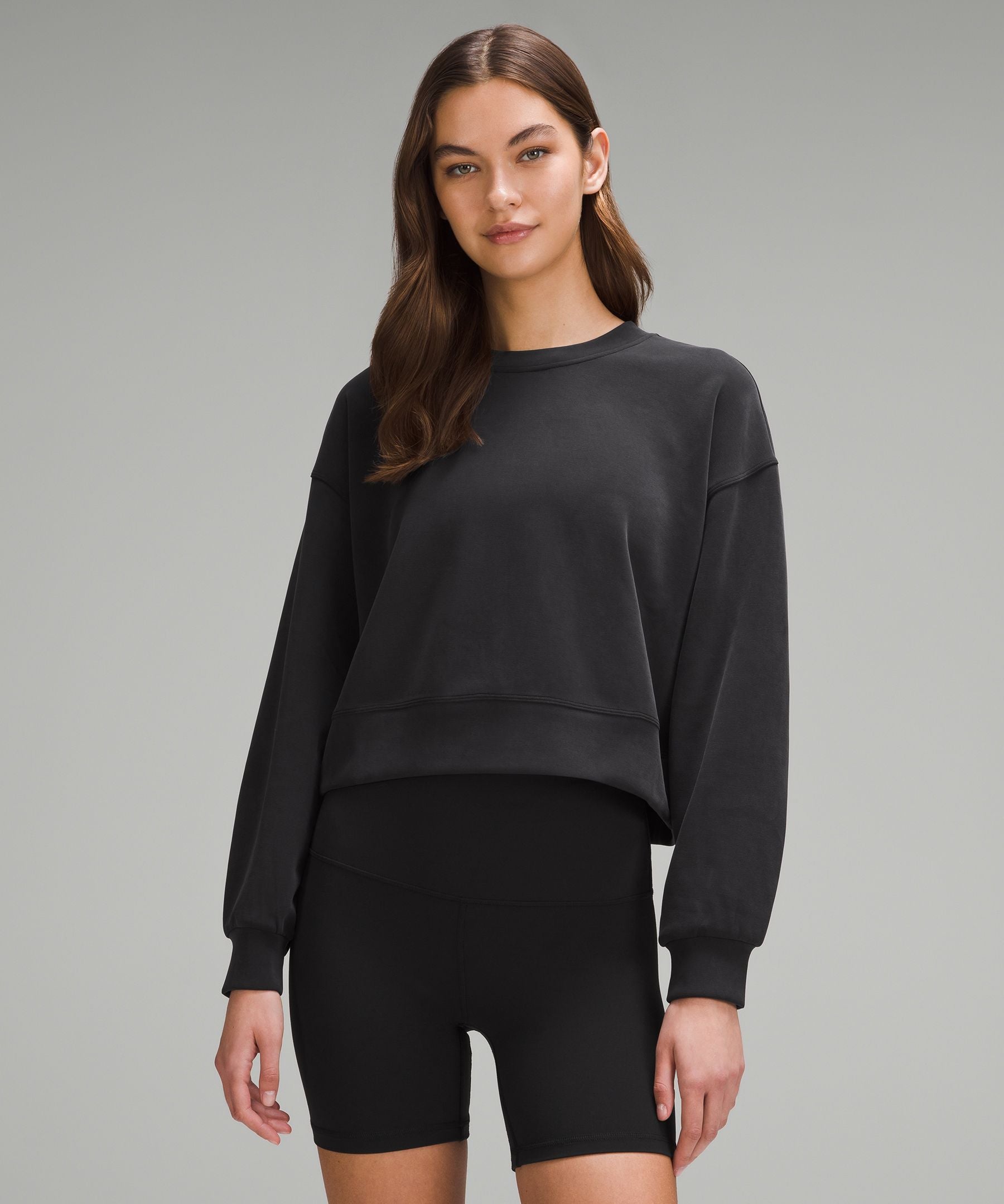 Lululemon Women's Softstreme Perfectly Oversized Cropped Crew