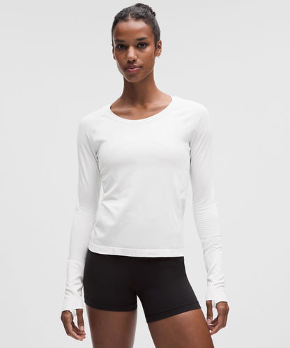 Lululemon Women's Swiftly Tech Long-Sleeve Shirt 2.0 *Waist Length