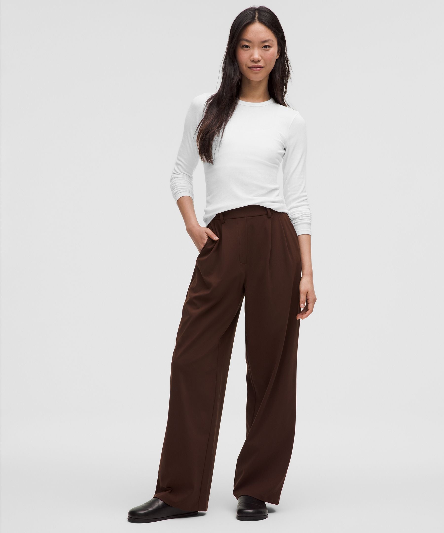 Lululemon Hold Tight Long-Sleeve Shirt White