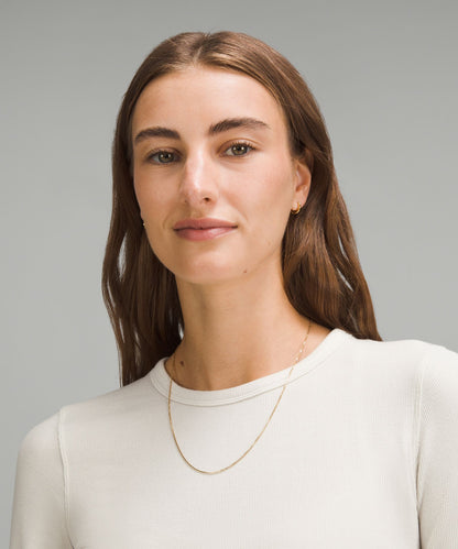 Lululemon Hold Tight Long-Sleeve Shirt Bone
