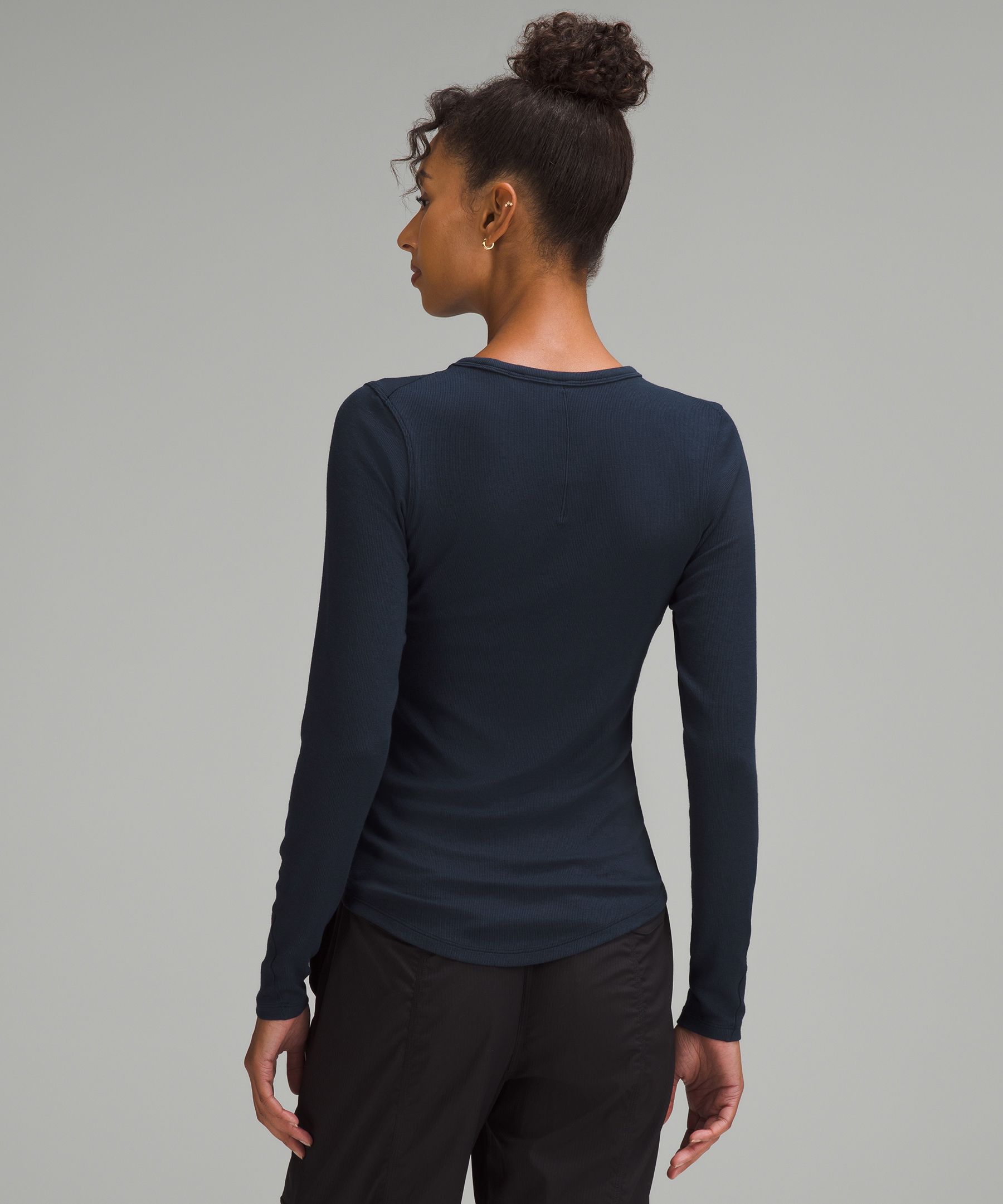 Lululemon Hold Tight Long-Sleeve Shirt True Navy