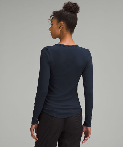 Lululemon Hold Tight Long-Sleeve Shirt True Navy