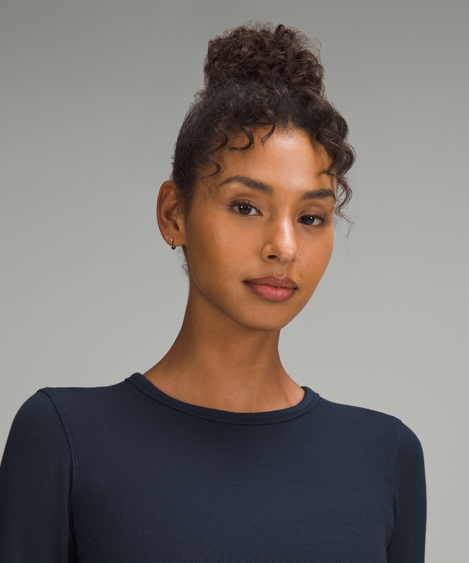Lululemon Hold Tight Long-Sleeve Shirt True Navy