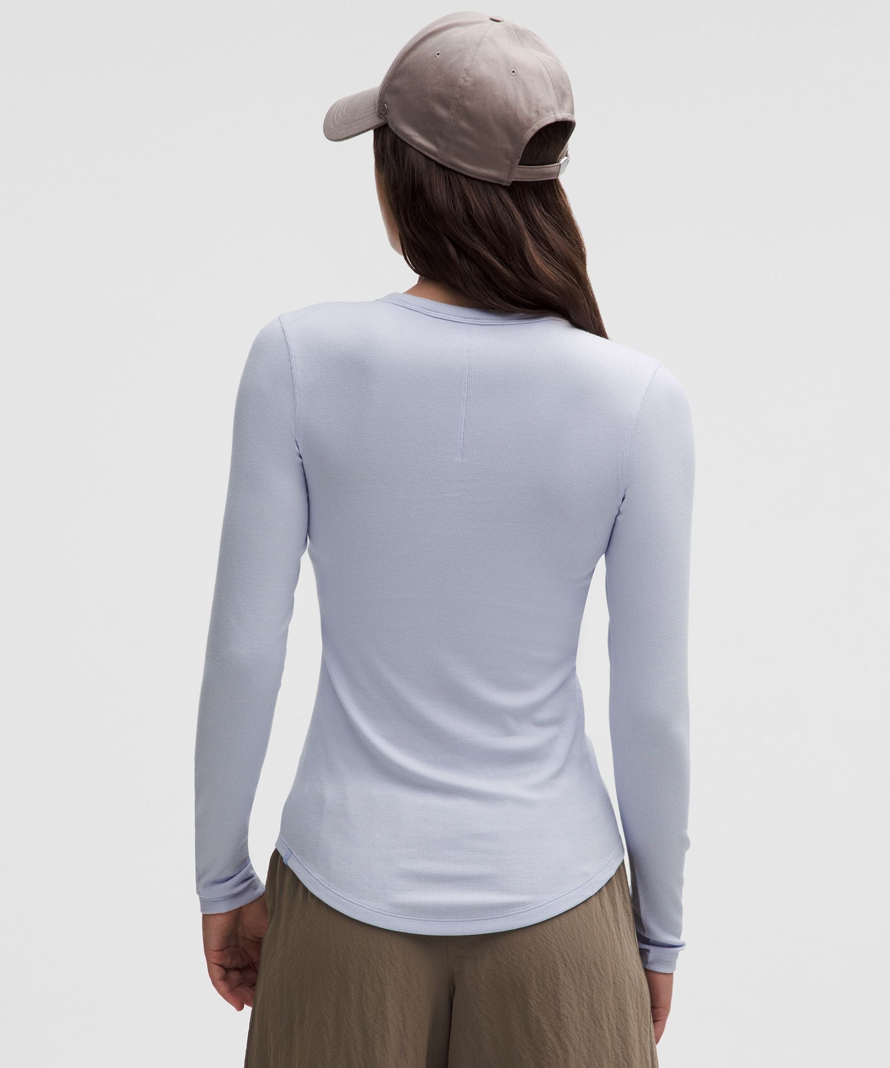 Lululemon Hold Tight Long-Sleeve Shirt Serene Blue