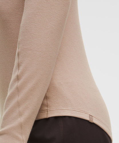 Lululemon Hold Tight Long-Sleeve Shirt Nutmeg