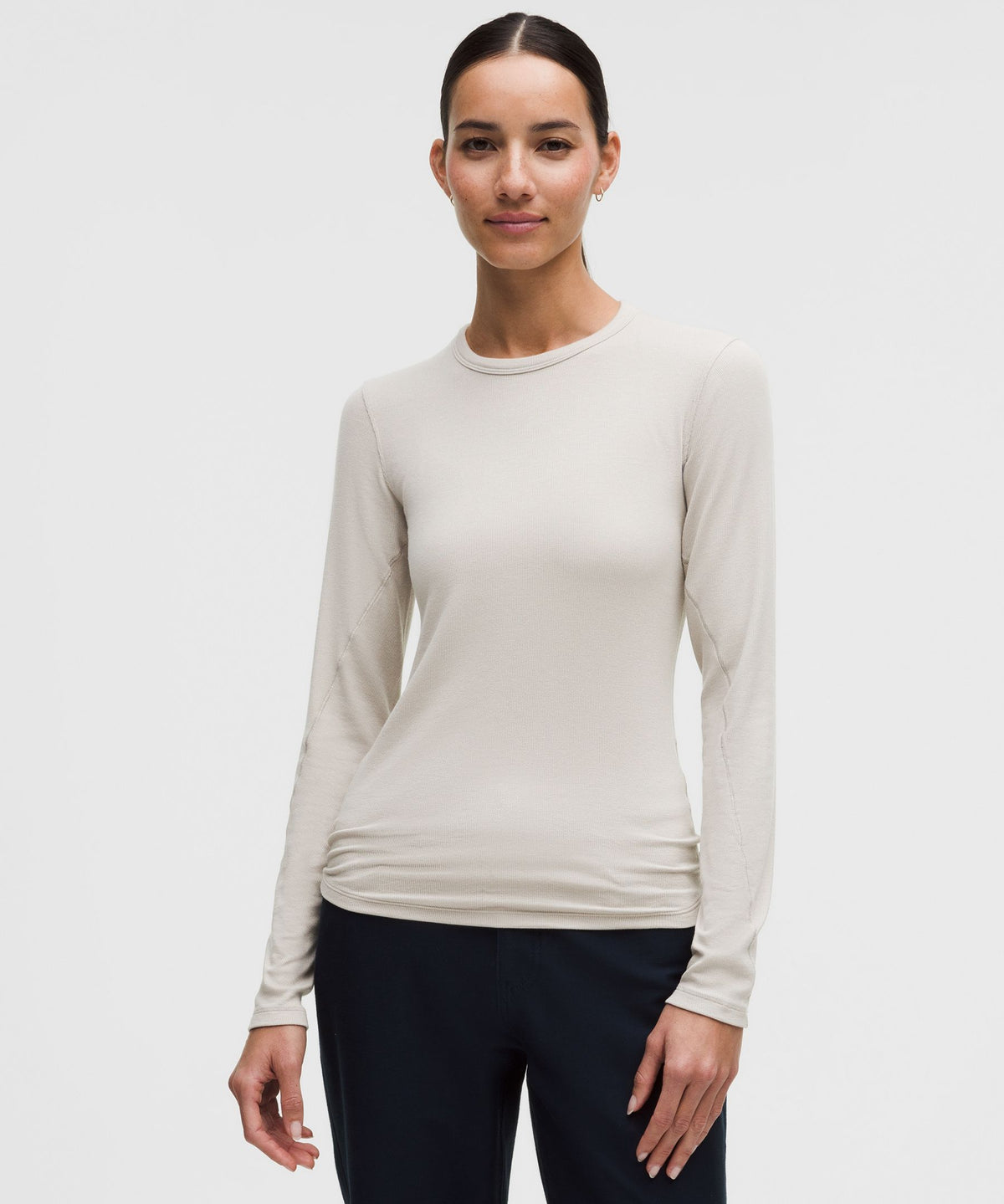 Lululemon Women's Hold Tight Long Sleeve Shirt, fabric detail