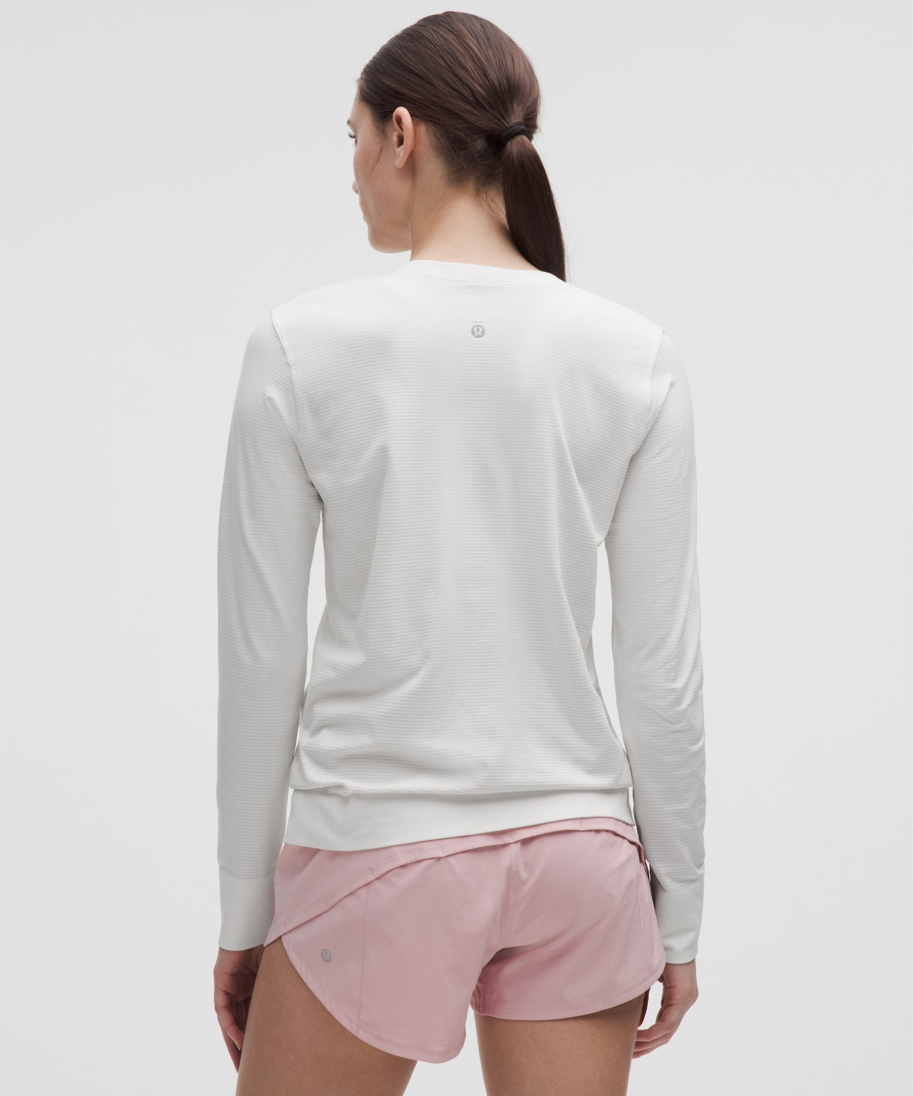 Lululemon Swiftly Relaxed Long-Sleeve Shirt *Hip Length White/White