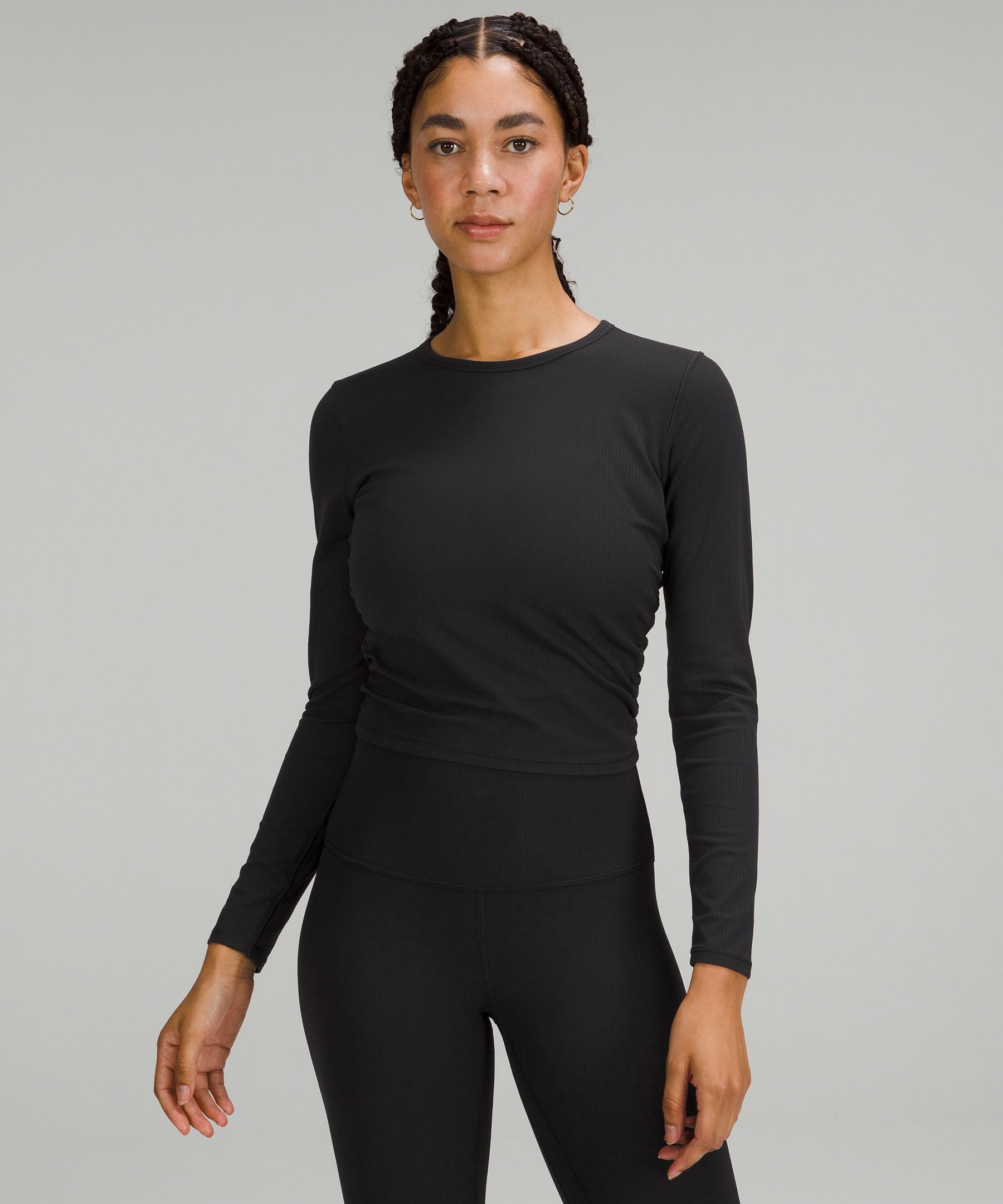 Lululemon Women's All It Takes Ribbed Nulu Long-Sleeve Shirt