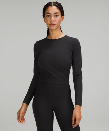 Lululemon Women's All It Takes Ribbed Nulu Long-Sleeve Shirt
