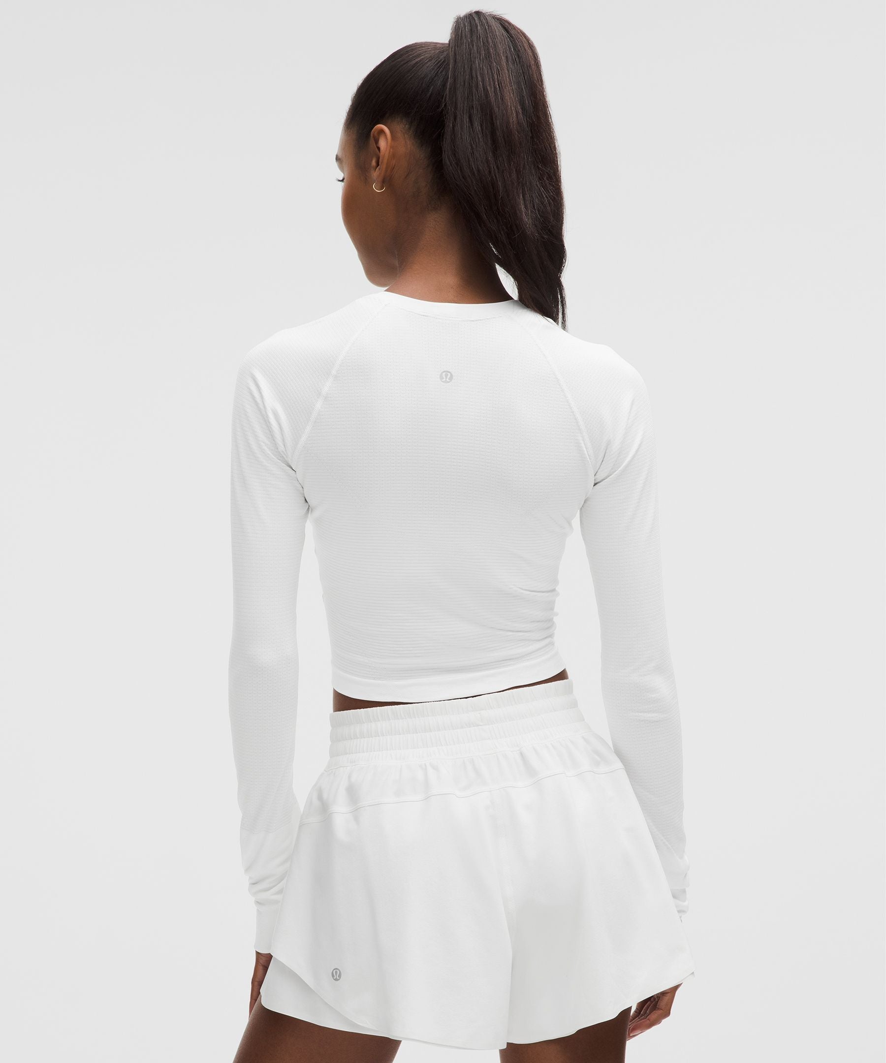 Lululemon Women's Swiftly Tech Cropped Long-Sleeve Shirt 2.0