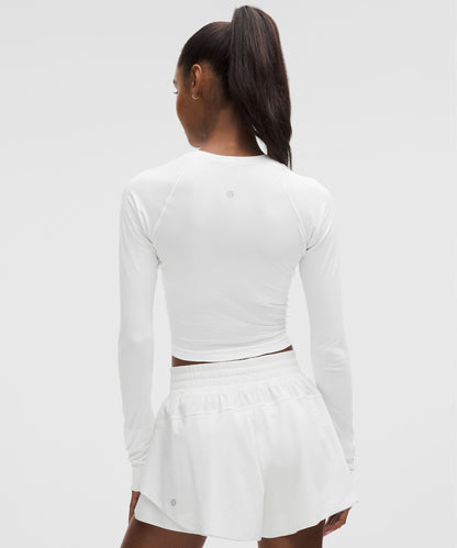 Lululemon Women's Swiftly Tech Cropped Long-Sleeve Shirt 2.0