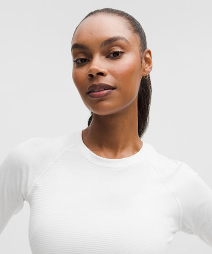 Lululemon Women's Swiftly Tech Cropped Long-Sleeve Shirt 2.0