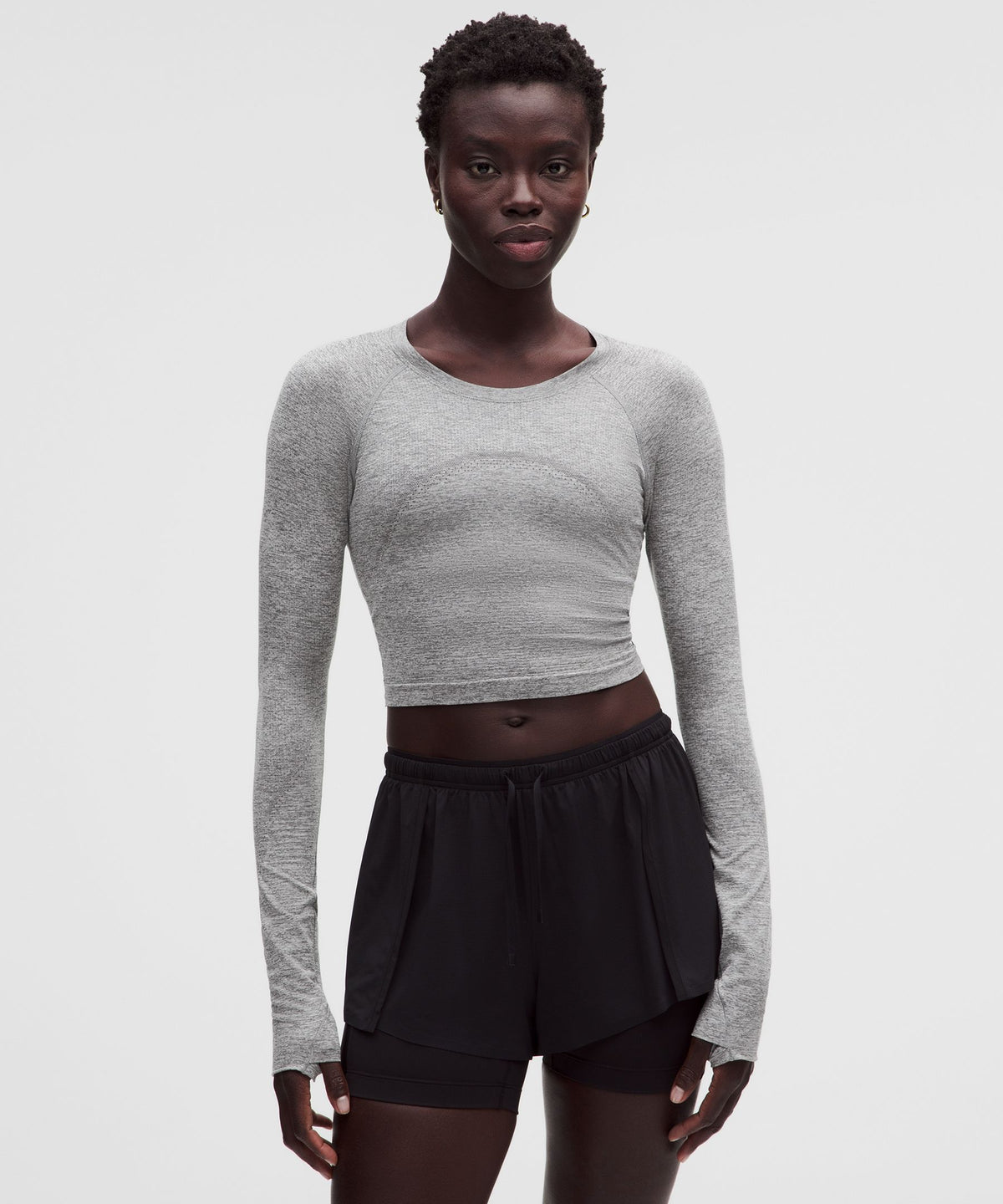 Lululemon Women's Swiftly Tech Cropped Long-Sleeve Shirt 2.0