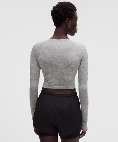 Lululemon Women's Swiftly Tech Cropped Long-Sleeve Shirt 2.0