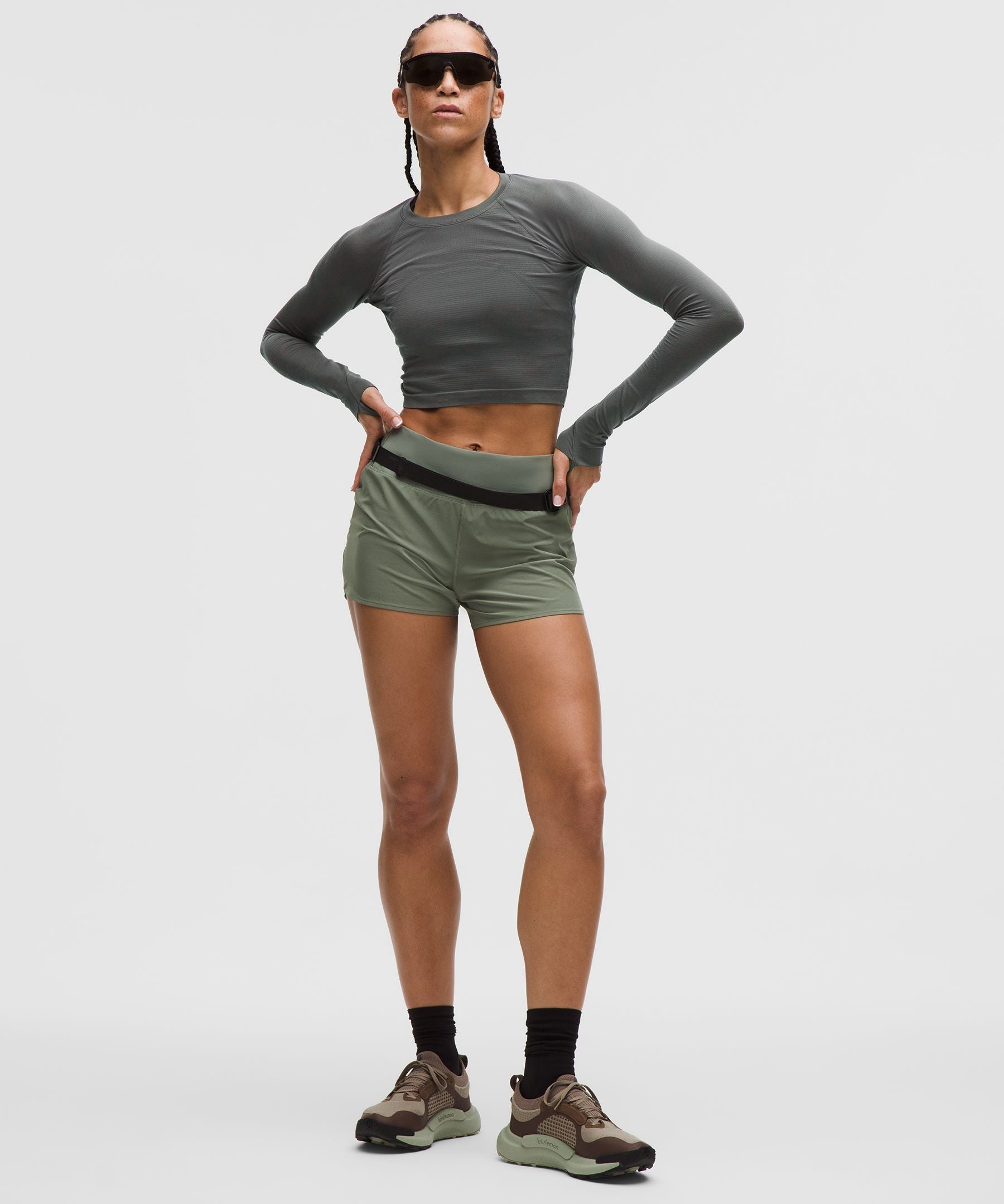 Lululemon Women's Swiftly Tech Cropped Long-Sleeve Shirt 2.0