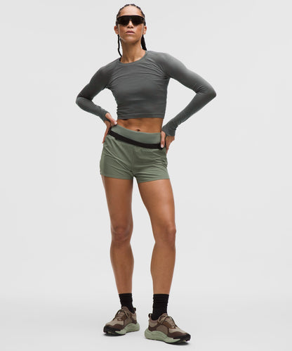 Lululemon Women's Swiftly Tech Cropped Long-Sleeve Shirt 2.0