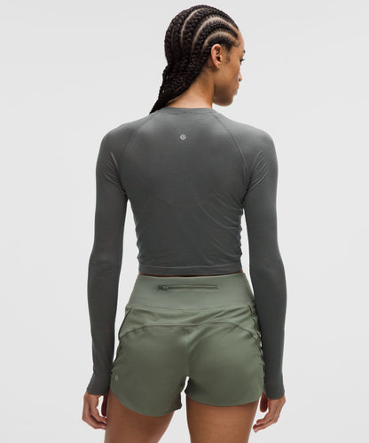 Lululemon Women's Swiftly Tech Cropped Long-Sleeve Shirt 2.0