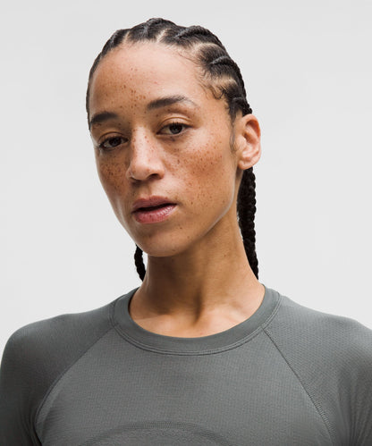 Lululemon Women's Swiftly Tech Cropped Long-Sleeve Shirt 2.0