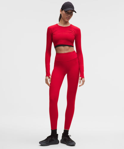 Lululemon Women's Swiftly Tech Cropped Long-Sleeve Shirt 2.0