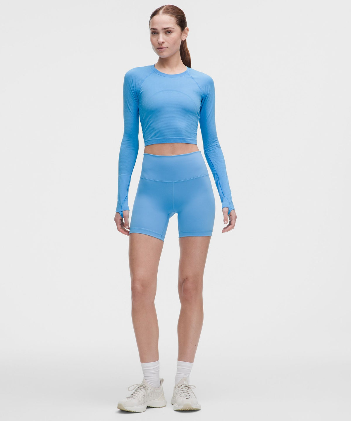 Lululemon Women's Swiftly Tech Cropped Long-Sleeve Shirt 2.0
