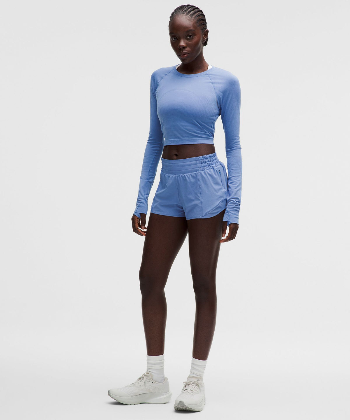 Lululemon Women's Swiftly Tech Cropped Long-Sleeve Shirt 2.0