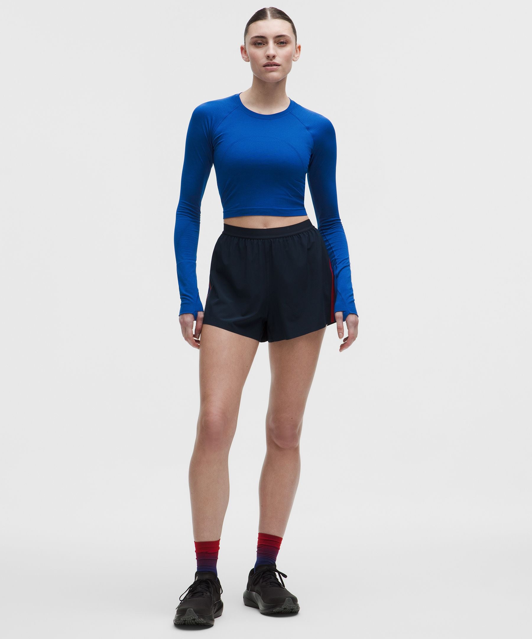 Lululemon Women's Swiftly Tech Cropped Long-Sleeve Shirt 2.0