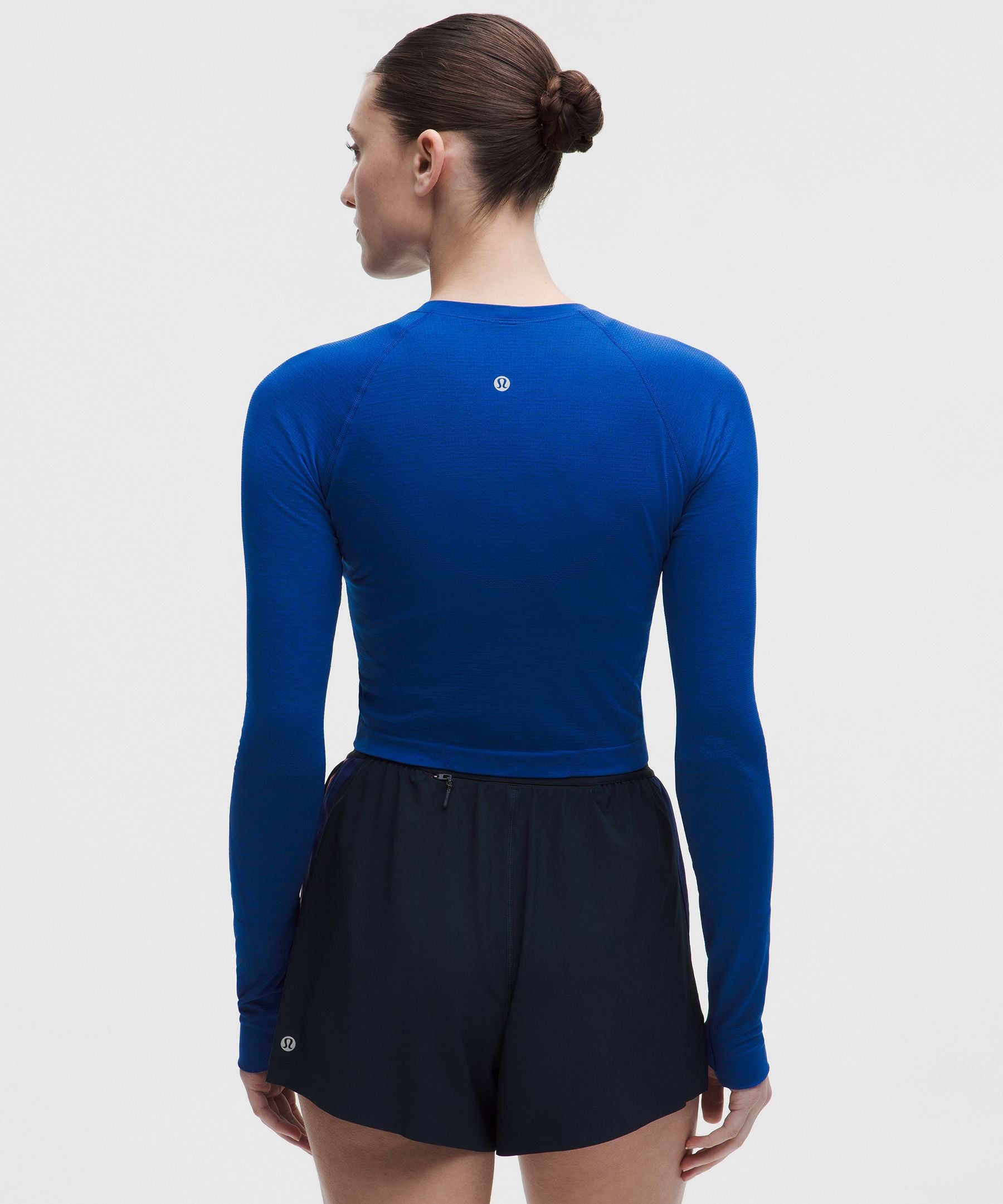 Lululemon Women's Swiftly Tech Cropped Long-Sleeve Shirt 2.0