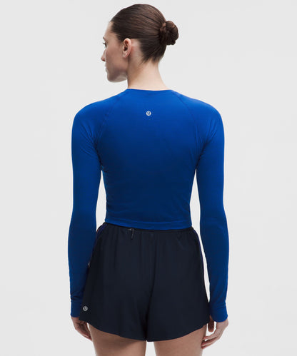 Lululemon Women's Swiftly Tech Cropped Long-Sleeve Shirt 2.0