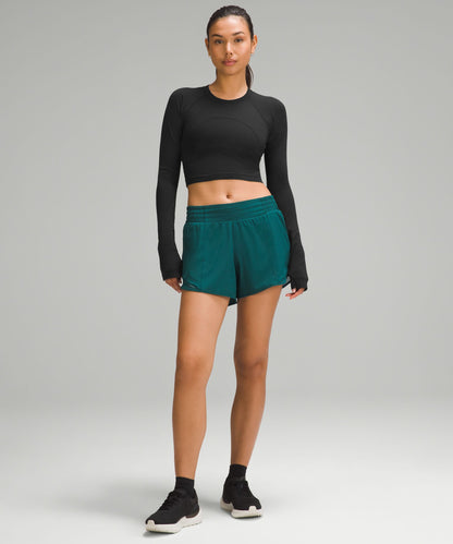 Lululemon Women's Swiftly Tech Cropped Long-Sleeve Shirt 2.0