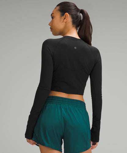 Lululemon Women's Swiftly Tech Cropped Long-Sleeve Shirt 2.0