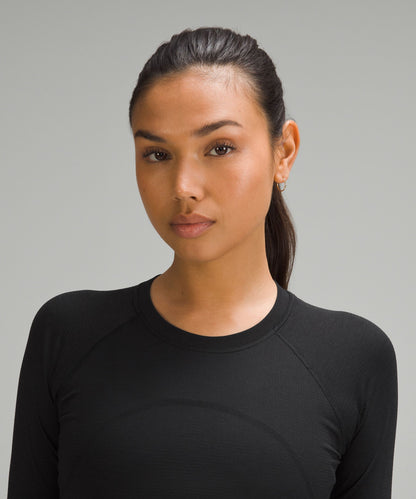 Lululemon Women's Swiftly Tech Cropped Long-Sleeve Shirt 2.0