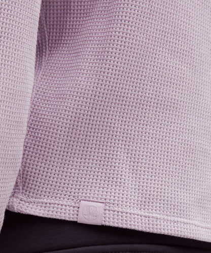 Lululemon Women's Cotton-Blend Henley Long-Sleeve Shirt