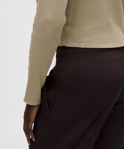 Lululemon Women's Cotton-Blend Henley Long-Sleeve Shirt