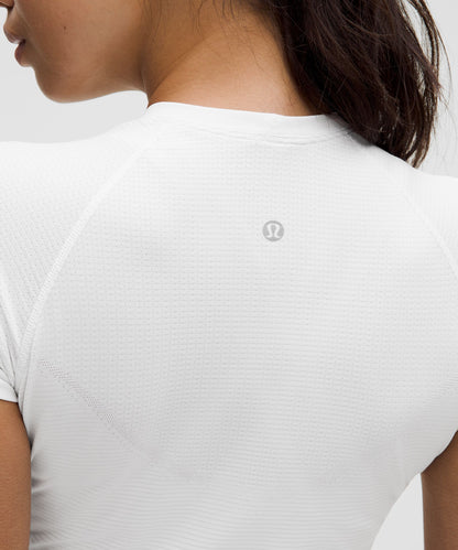 Lululemon Women's Swiftly Tech Cropped Short-Sleeve Shirt 2.0