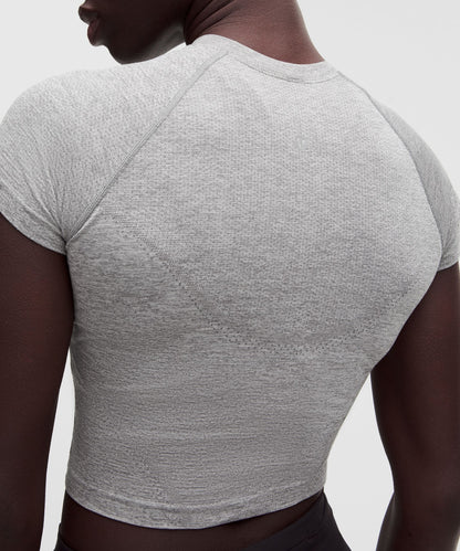Lululemon Women's Swiftly Tech Cropped Short-Sleeve Shirt 2.0