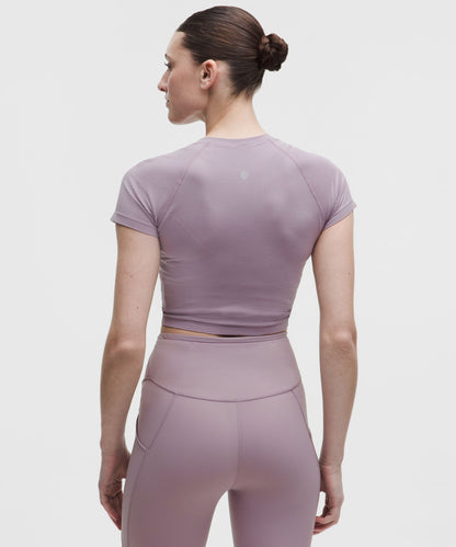Lululemon Women's Swiftly Tech Cropped Short-Sleeve Shirt 2.0