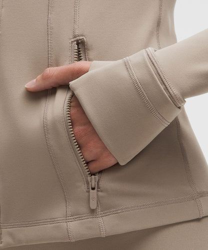 Lululemon Define Hooded Jacket *Nulu Warm Ash Grey