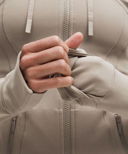 Lululemon Define Hooded Jacket *Nulu Warm Ash Grey