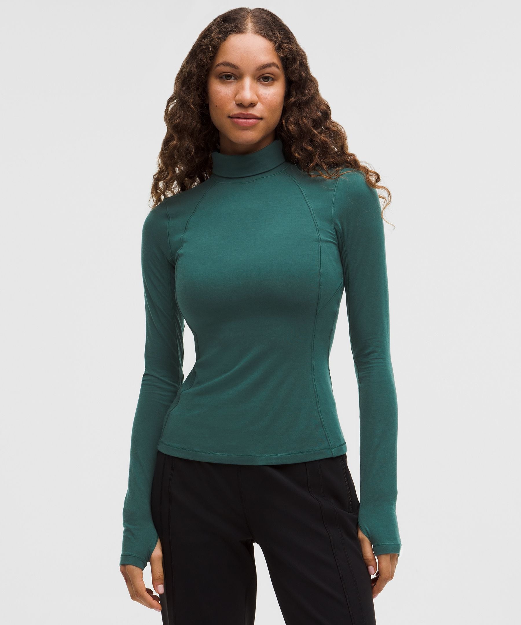 Lululemon Women's Long-Sleeve Turtleneck Base Layer
