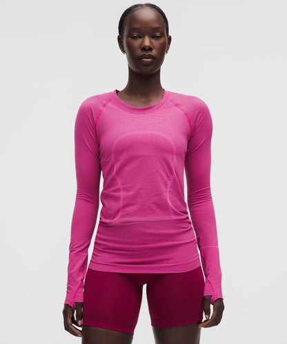Lululemon Women's Swiftly Tech Long-Sleeve Shirt 2.0 *Hip Length