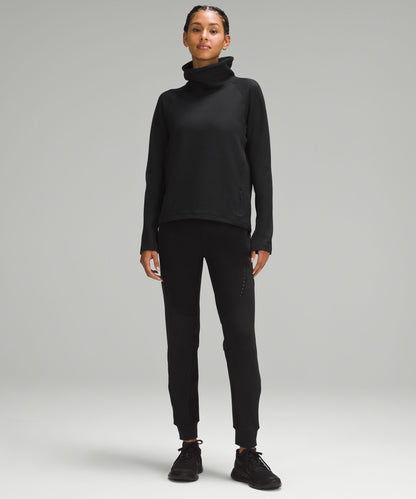 Lululemon Women's Waffle-Knit Funnel-Neck Long-Sleeve Shirt