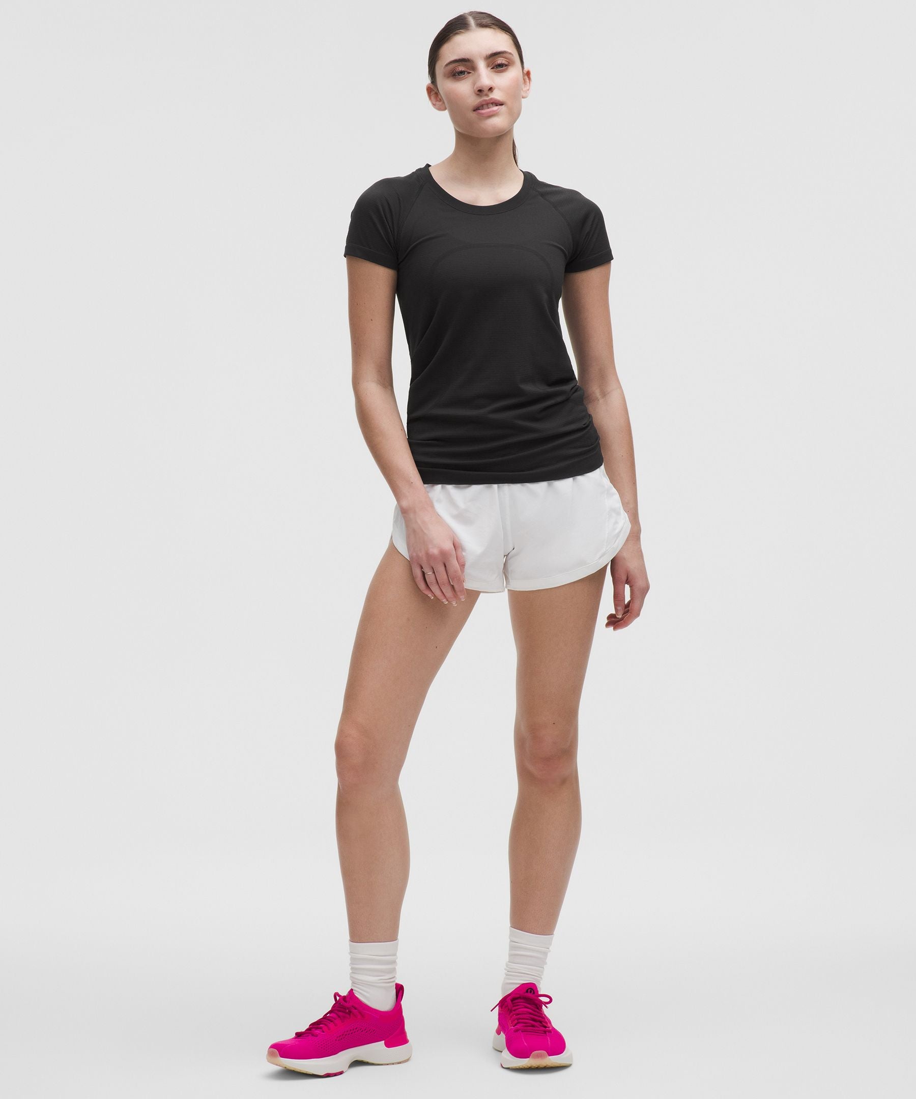Lululemon Swiftly Tech Short-Sleeve Shirt 2.0 *Hip Length Black/Black