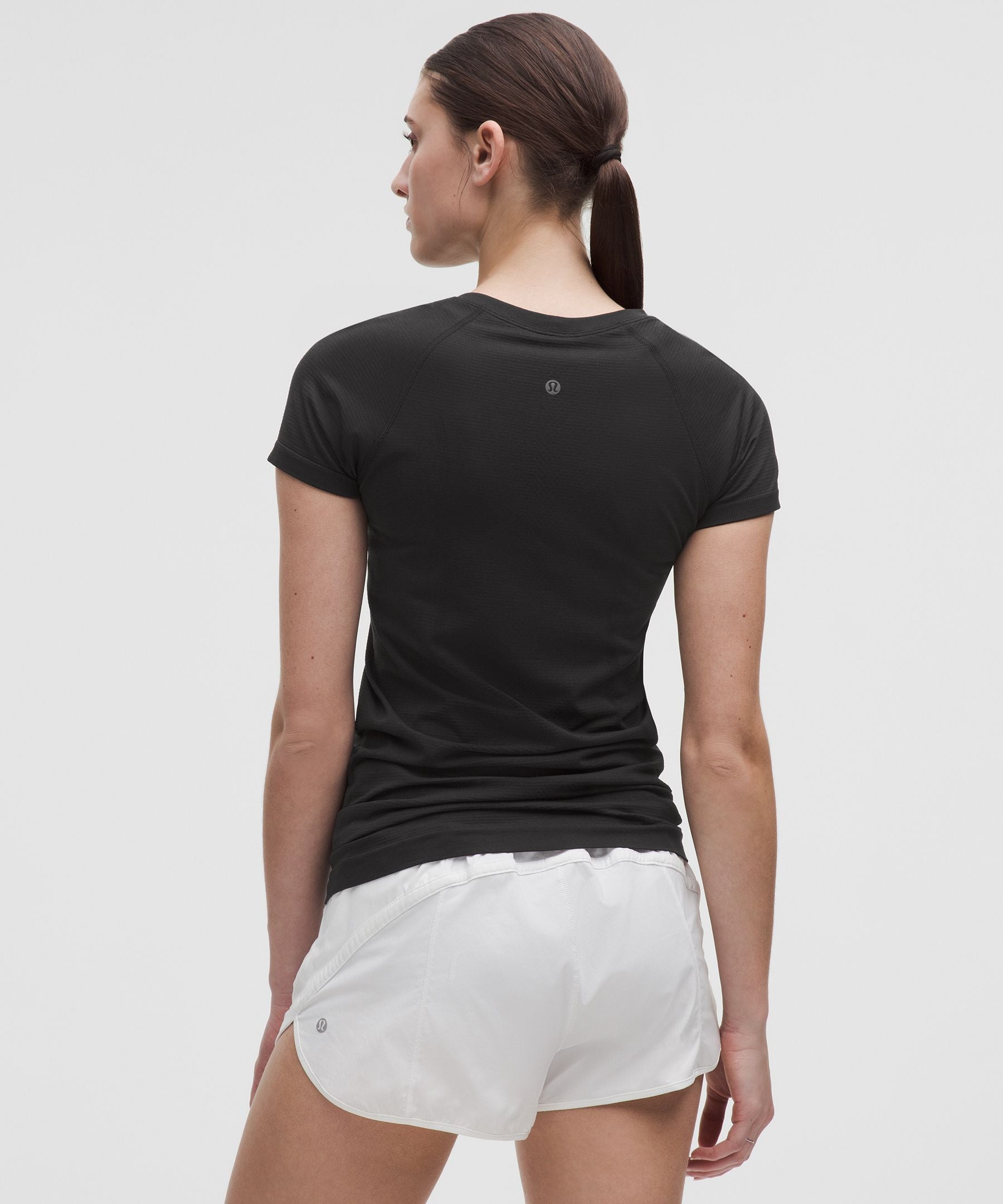 Lululemon Swiftly Tech Short-Sleeve Shirt 2.0 *Hip Length Black/Black