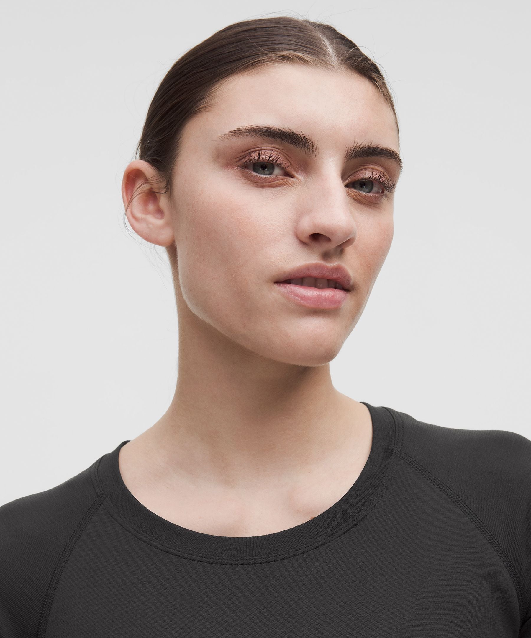 Lululemon Swiftly Tech Short-Sleeve Shirt 2.0 *Hip Length Black/Black