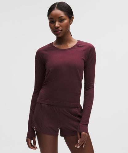 Lululemon Women's Swiftly Tech Long-Sleeve Shirt 2.0 *Waist Length